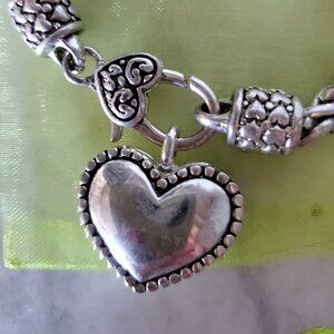 Brighton Puffed Heart Bracelet New Condition